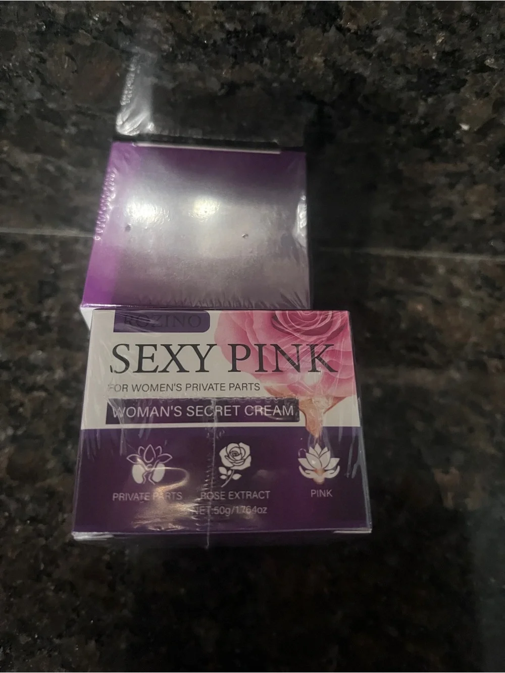 Rozino Sexy Pink Woman's Secret Cream - Sealed - Set of 2!